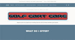 Desktop Screenshot of golfcartcare.com